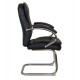 Конференц-кресло Riva Chair Fait 9024-4 черная экокожа