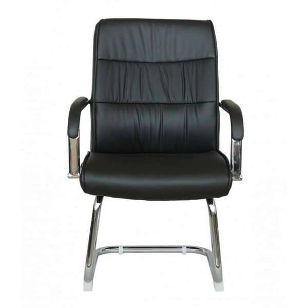 Конференц-кресло Riva Chair 9249-4 черная экокожа
