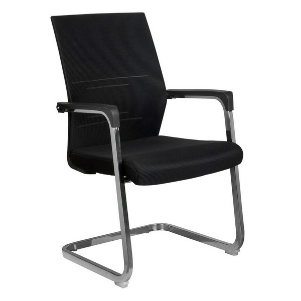 Конференц-кресло Riva Chair Like D818 черная сетка