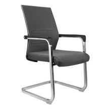 Конференц-кресло Riva Chair D818 серая сетка