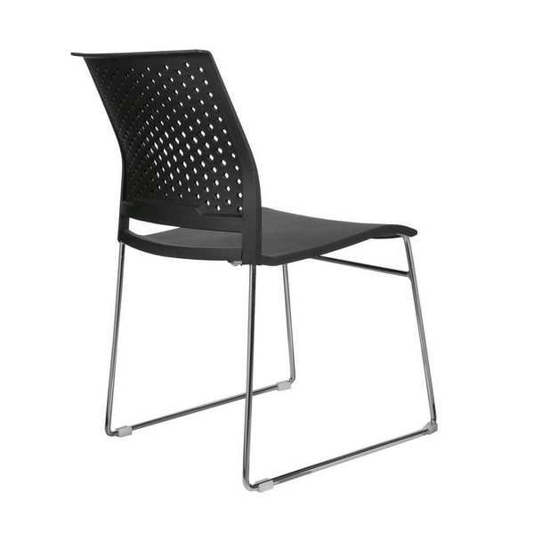 Конференц-кресло Riva Chair D918 черный пластик