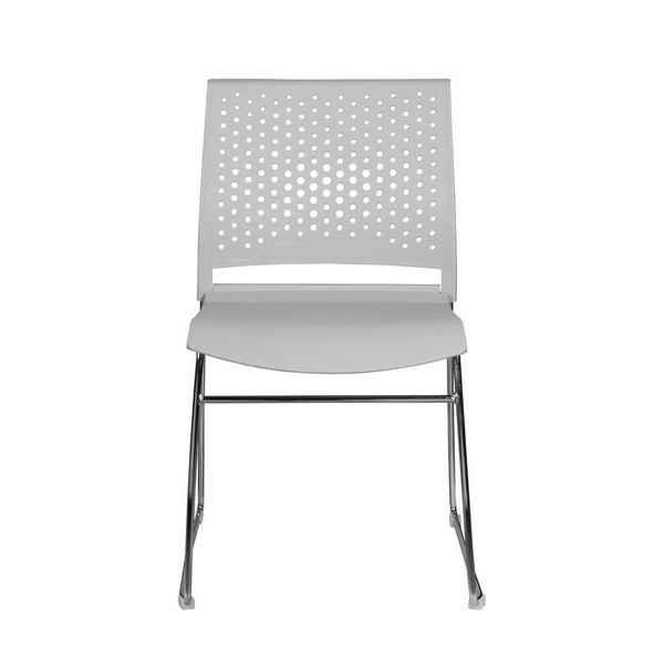 Конференц-кресло Riva Chair Color D918 светло-серый пластик