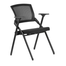 Стул складной Riva Chair M2001 черная сетка, черная ткань