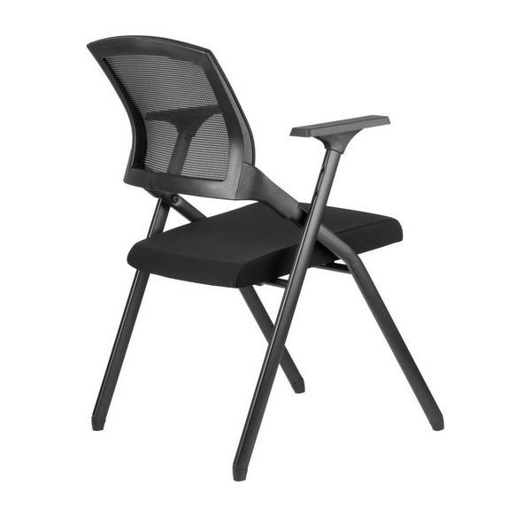 Стул складной Riva Chair Seat M2001 черная сетка, черная ткань