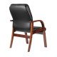 Конференц-кресло Riva Chair M 155 D/B черная экокожа