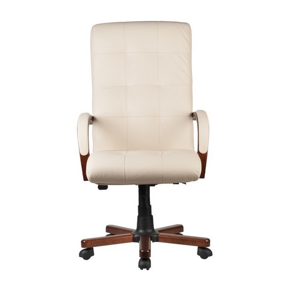 Кресло руководителя Riva Chair M 165 A бежевая кожа