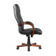 Кресло руководителя Riva Chair M 165 A черная кожа