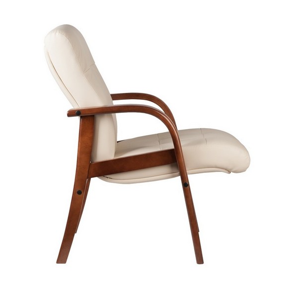 Конференц-кресло Riva Chair M 165 D/B бежевая кожа