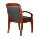 Конференц-кресло Riva Chair M 175 D черная кожа