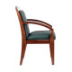 Конференц-кресло Riva Chair M 175 D зеленая кожа
