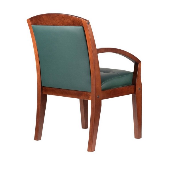 Конференц-кресло Riva Chair M 175 D зеленая кожа