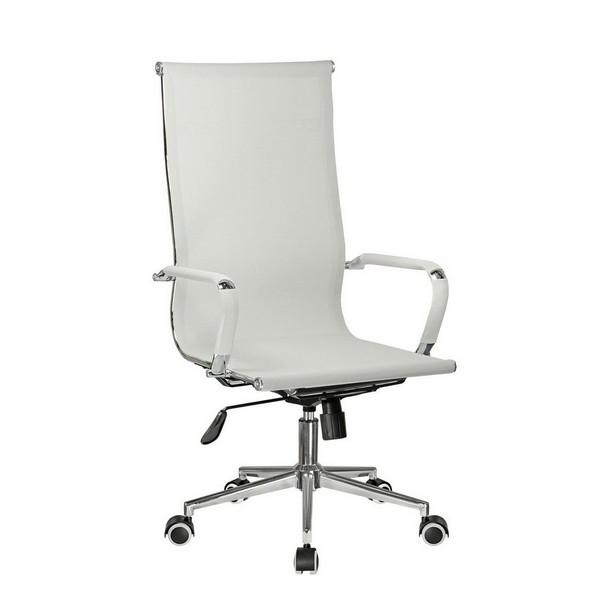 Кресло руководителя Riva Chair 6001-1SE белая сетка
