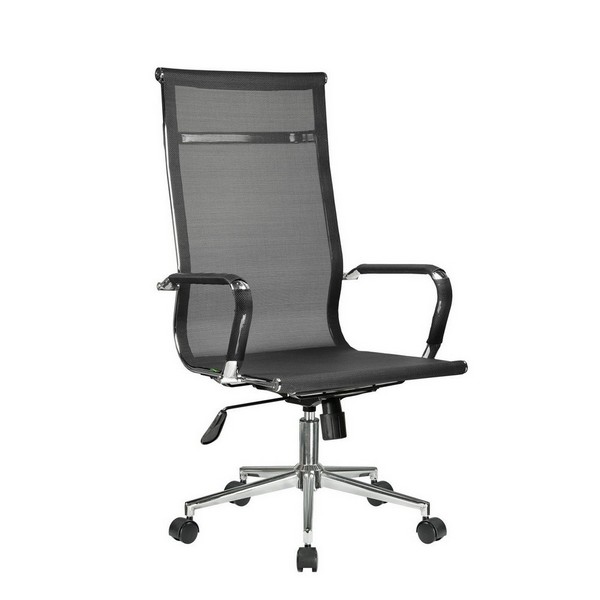 Кресло Riva Chair Hugo 6001-1S черная сетка