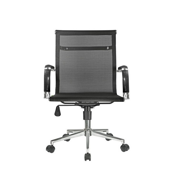 Кресло Riva Chair Hugo 6001-2S черная сетка