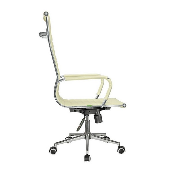 Кресло руководителя Riva Chair 6002-1SE светло-бежевая экокожа
