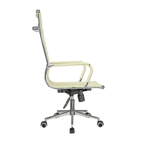 Кресло Riva Chair Hugo 6002-1S светло-бежевая экокожа