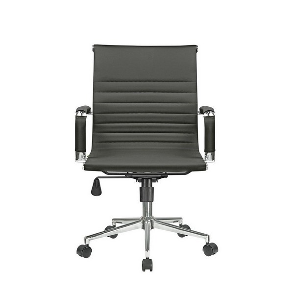 Кресло Riva Chair Hugo 6002-2S черная экокожа