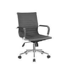 Кресло руководителя Riva Chair 6002-2SE серая экокожа