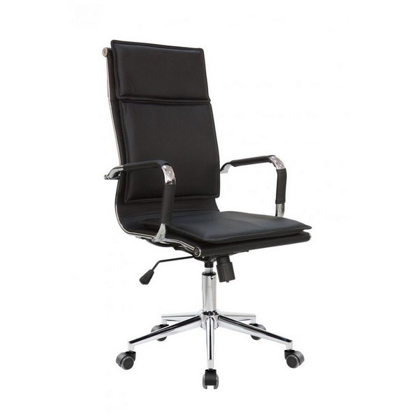 Кресло Riva Chair Hugo 6003-1S черная экокожа