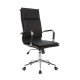 Кресло руководителя Riva Chair 6003-1S черная экокожа