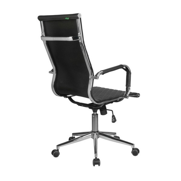 Кресло руководителя Riva Chair 6016-1S черная экокожа