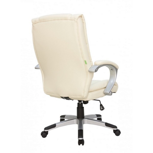 Кресло руководителя Riva Chair 9036 бежевая экокожа