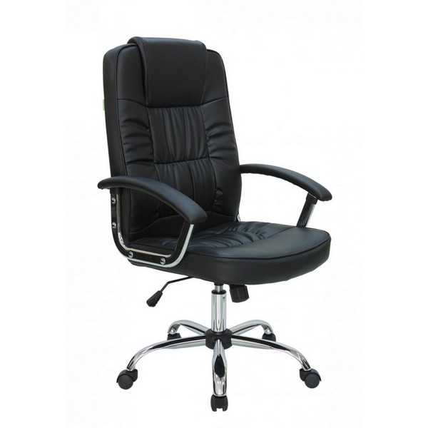 Кресло Riva Chair Prime 9082-2 черная экокожа