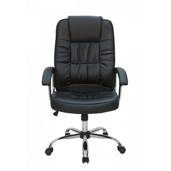 Кресло Riva Chair Prime 9082-2 черная экокожа