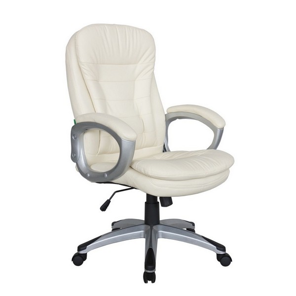 Кресло Riva Chair Soft 9110 бежевая экокожа