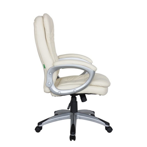 Кресло руководителя Riva Chair 9110 бежевая экокожа