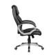 Кресло руководителя Riva Chair 9112 черная экокожа