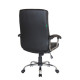 Кресло руководителя Riva Chair 9154 черная экокожа