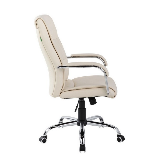 Кресло руководителя Riva Chair 9249-1 бежевая экокожа