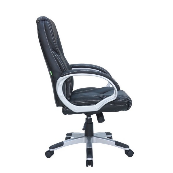 Кресло Riva Chair Ripli 9263 черная экокожа