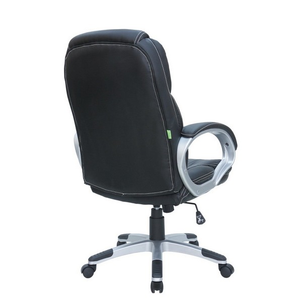 Кресло Riva Chair Ripli 9263 черная экокожа