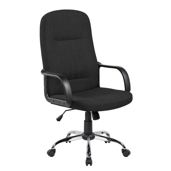 Кресло руководителя Riva Chair 9309-1J черная ткань