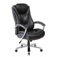 Кресло Riva Chair Boss 9373 черная экокожа