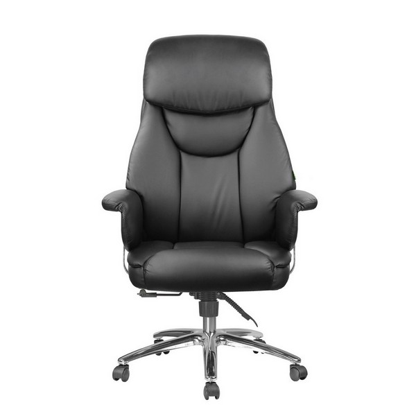 Кресло руководителя Riva Chair 9501 черная экокожа