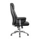 Кресло руководителя Riva Chair 9501 черная экокожа