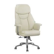 Кресло руководителя Riva Chair 9501 кремовая кожа