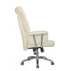 Кресло руководителя Riva Chair 9502 кремовая экокожа