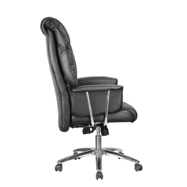 Кресло руководителя Riva Chair 9502 черная экокожа