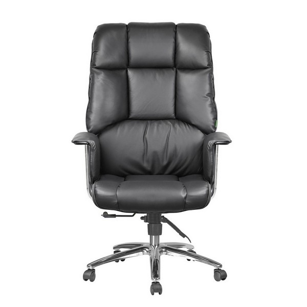 Кресло руководителя Riva Chair 9502 черная кожа