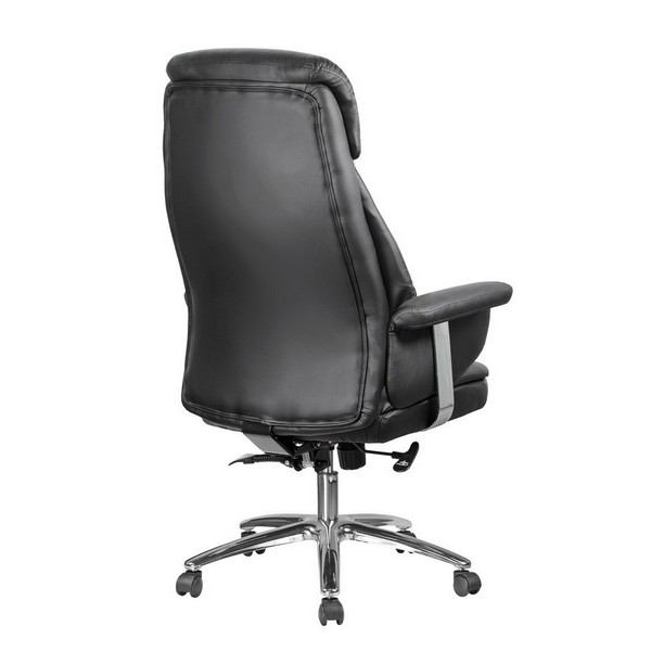 Кресло руководителя Riva Chair 9502 черная кожа