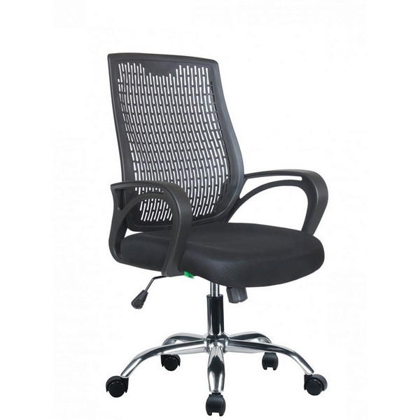 Кресло Riva Chair Start 8081E черная ткань