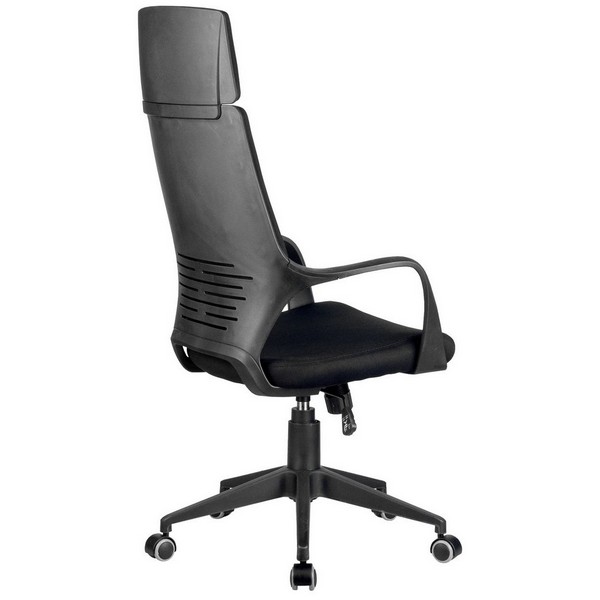 Кресло Riva Chair IQ Rv 8989 черная ткань, черный пластик