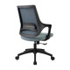 Офисное кресло Riva Chair 928 зеленая ткань кашемир