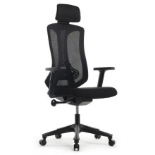 Офисное кресло Riva Chair A2101 черная сетка, черная ткань