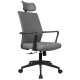 Офисное кресло Riva Chair A818 серая сетка