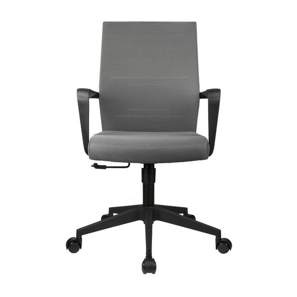 Офисное кресло Riva Chair B818 серая сетка